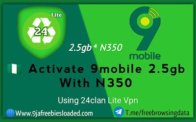 How to Activate 9mobile Social pak 2.5gb cheat with N350