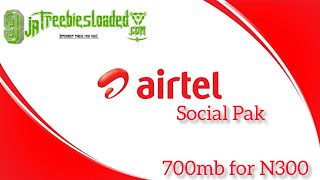 HOW TO ACTIVATE AIRTEL SOCIAL BUNDLE 700mb for N300