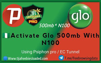 How To Activate Glo WTF Social Bundles, 500MB For 100 Naira and Power It With Vpn