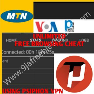MTN UNLIMITED FREE BROWSING USING PSIPHON PRO VPN