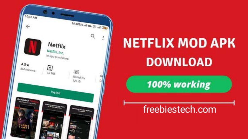 Netflix Mod Download Freebiestech