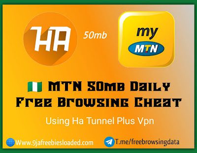 How To Activate 🇳🇬 MTN 50mb Daily Free Browsing Cheat Using Ha Tunnel Vpn - 2021