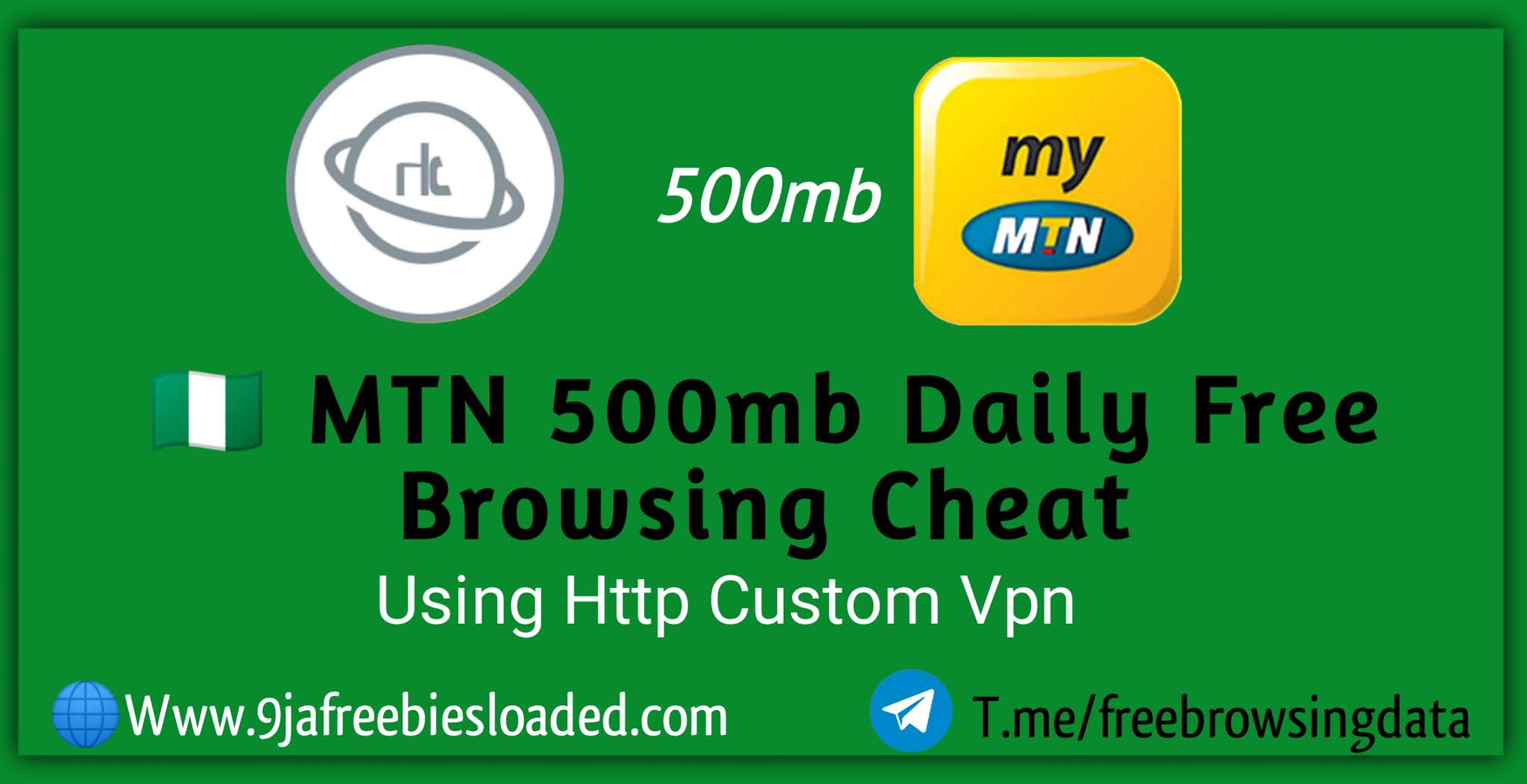 MTN 500mb Daily Using HTTP Custom Vpn