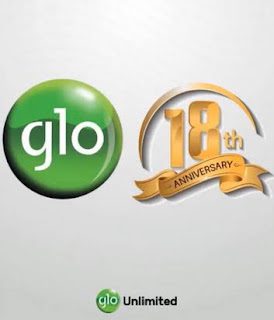 Glo 18th Year Anniversary - Free Airtime and Data