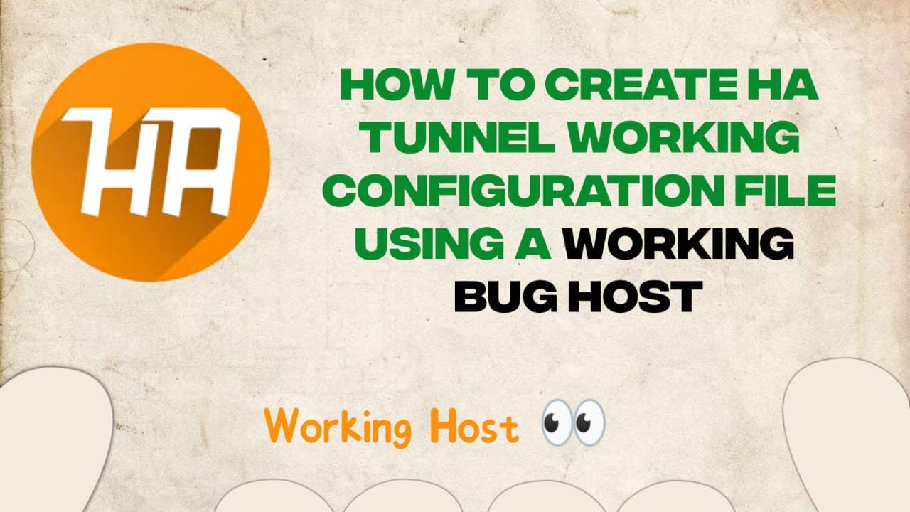 How to create Ha Tunnel configuration file