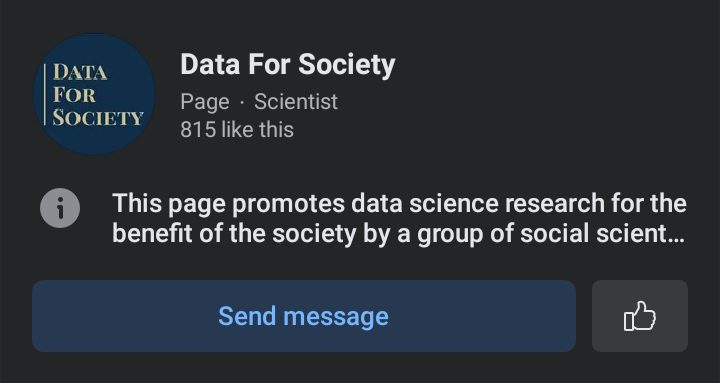 Data For Society
