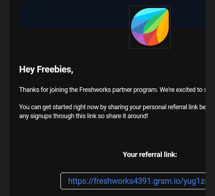 Freshwork Affiliate program