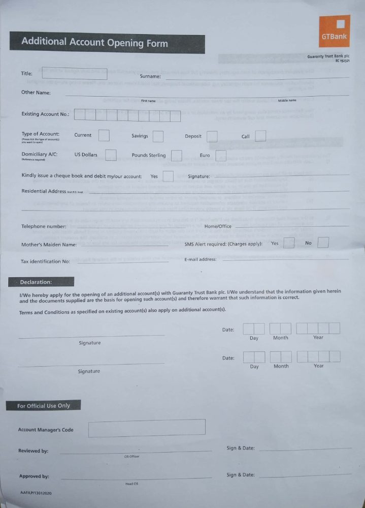 Fund a Domiciliary Account 