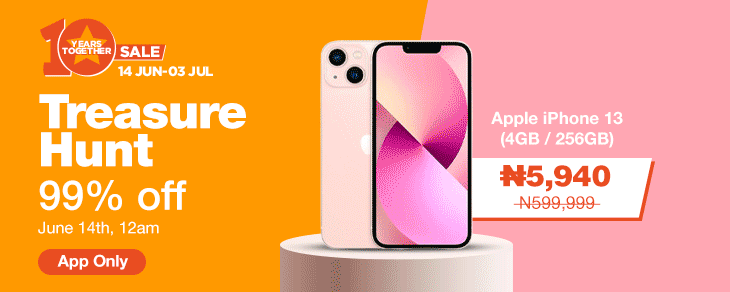 Jumia Anniversary Treasure hunt