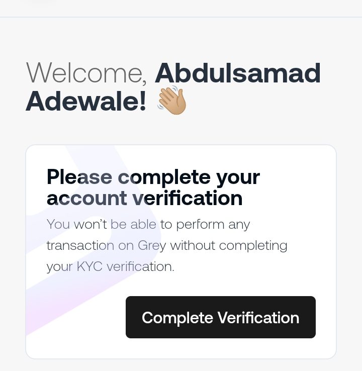 Grey Virtual Account 