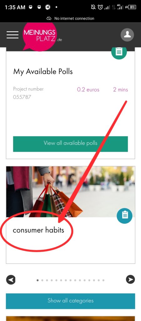 Meinungsplatz Survey platform 