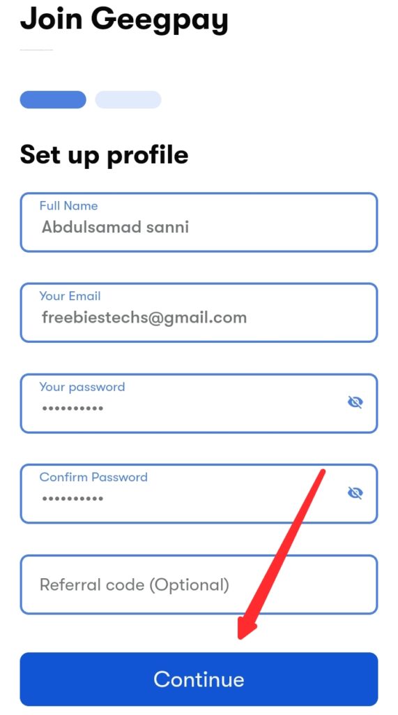 Geegpay virtual account, foreign account, usd foreign account, gpb foreign account, eur foreign account
