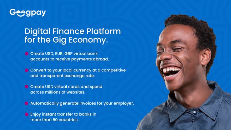 Geegpay Virtual Account - Get Free Instant USD, EUR, GBP Accounts