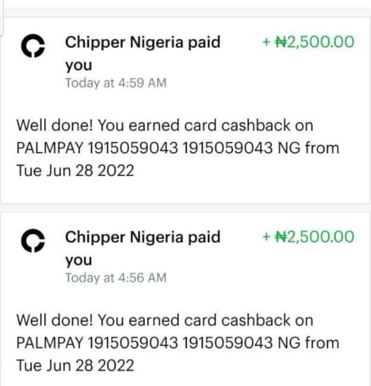 Chipper Card Cashback - Earn Fixed 20k Monthly on Chipper Cash
