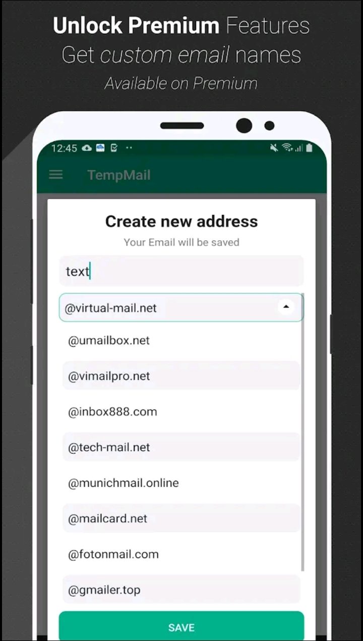 Temp Mail Mod Apk download Ads Free