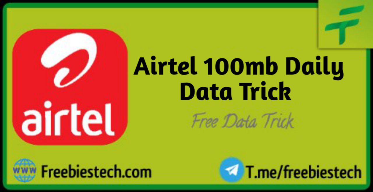 Airtel 100mb Daily Data Trick