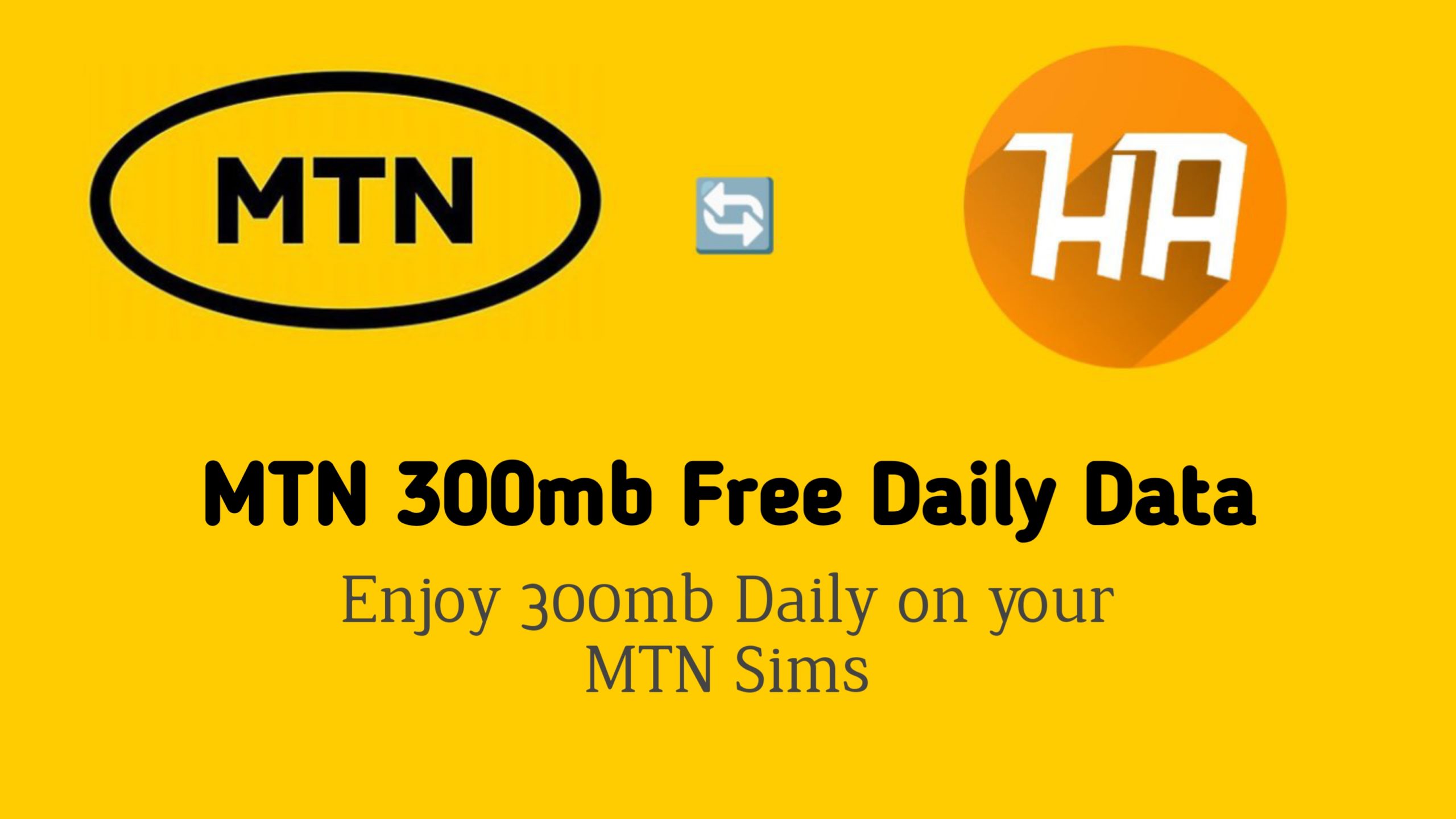 How to activate Free MTN 300mb Daily Data using VPN
