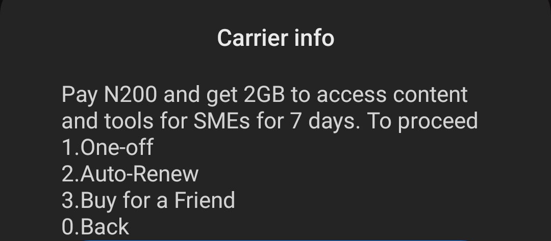 MTN MSMEs - Enjoy 2gb for N200 Tunnelled with VPN