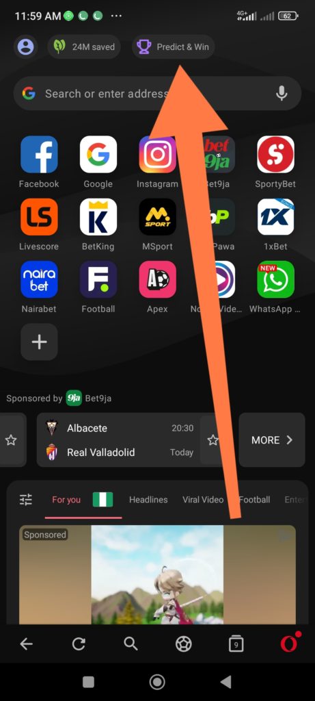Opera Predictor Game 