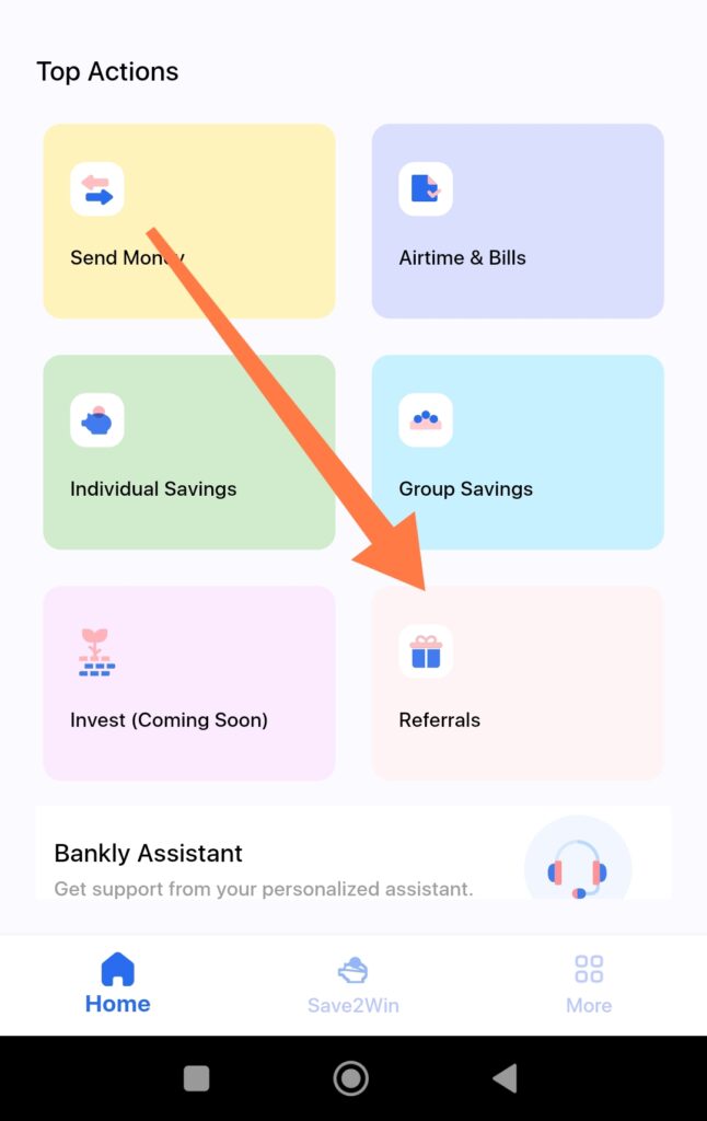 Bankly App Referral program
Bankly App registration bonus
How to withdraw on bankly app